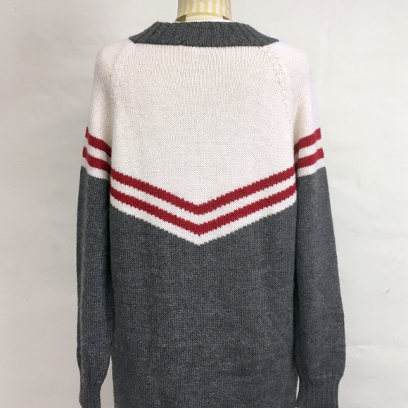 Solosix 2-Track Cardigan 100% Alpaca Fair Trade - Picture 6 of 8